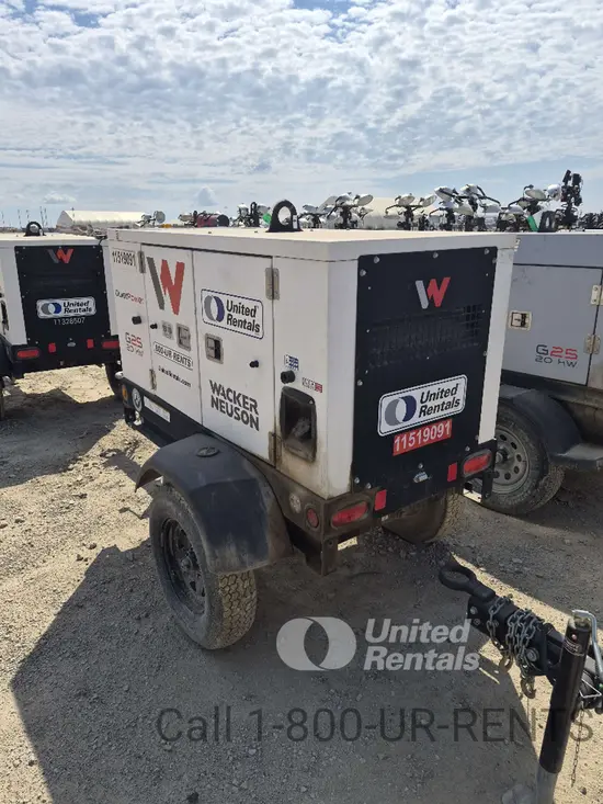 2022 Wacker Neuson G25 T4F Diesel Generator