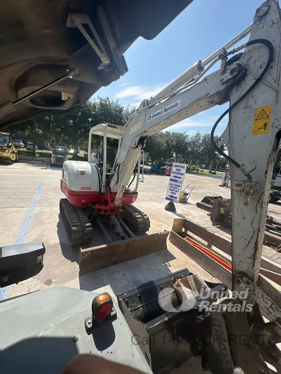 2021 Takeuchi TB240 Mini Excavator