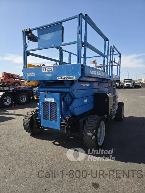 2017 Genie GS-4390 RT Rough Terrain Scissor Lift