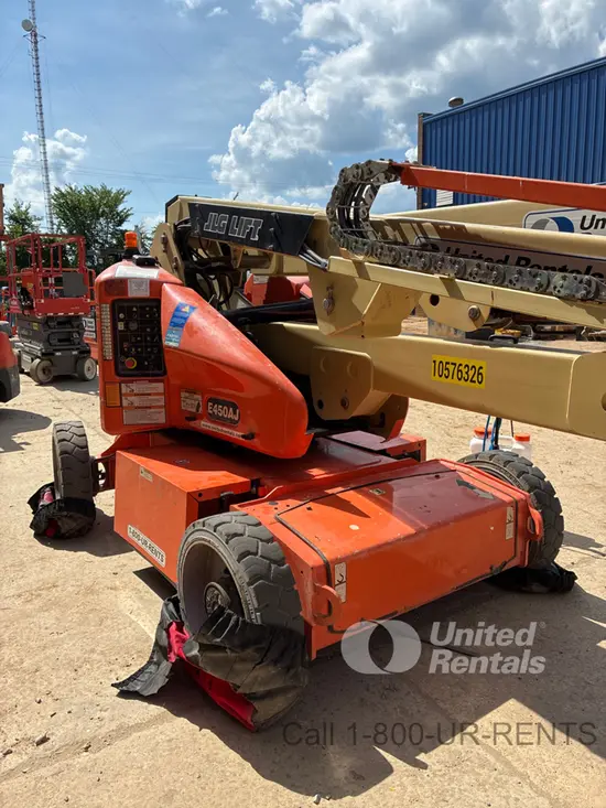 2017 JLG E450AJ Articulating Boom Lift
