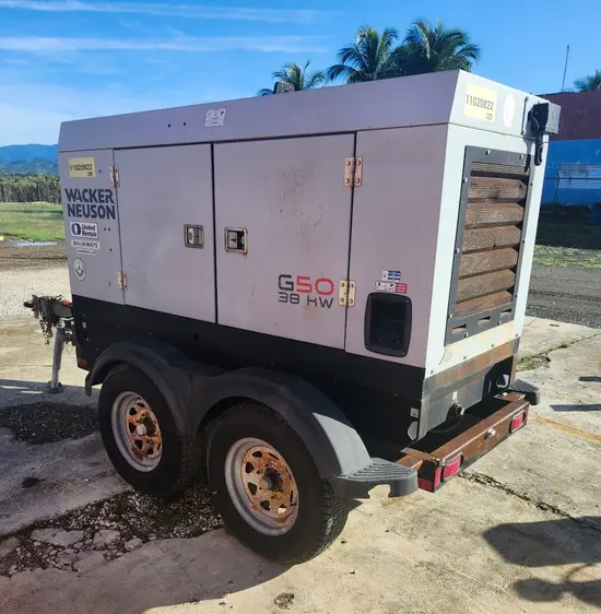 2019 Wacker Neuson G50 T4F Diesel Generator