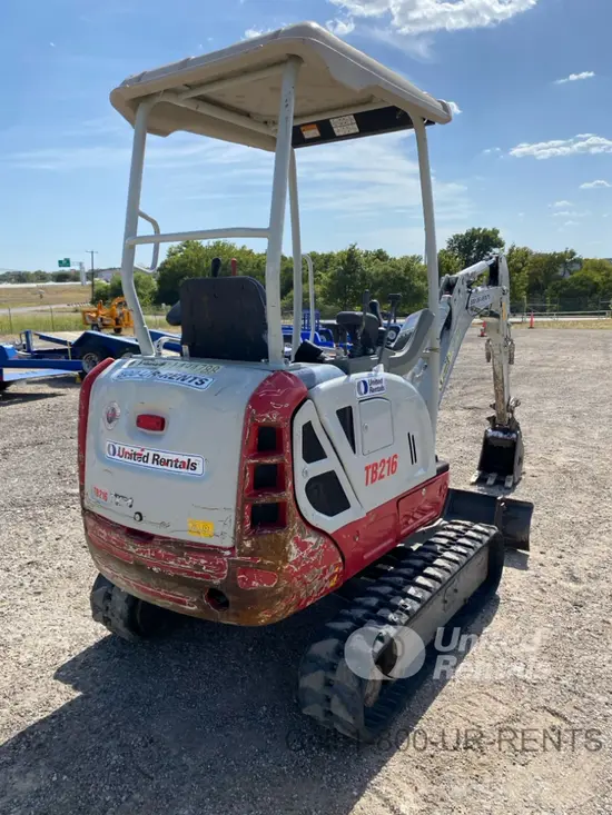 2021 Takeuchi TB216 Mini Excavator