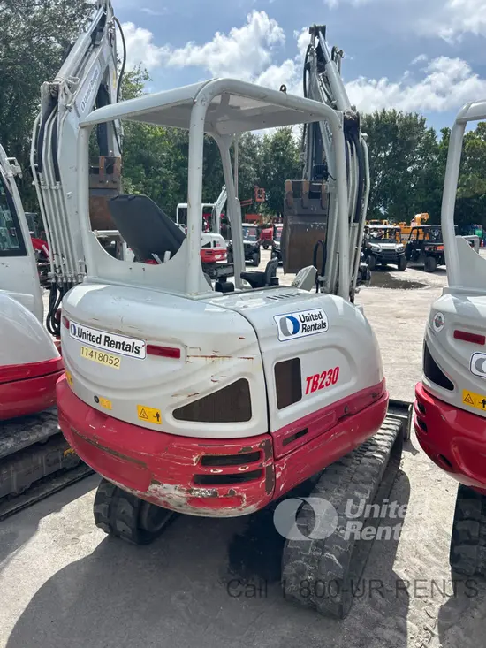 2022 Takeuchi TB230 Mini Excavator