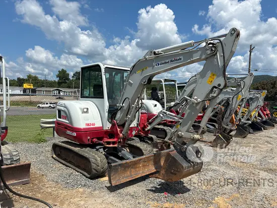 2021 Takeuchi TB240C Mini Excavator