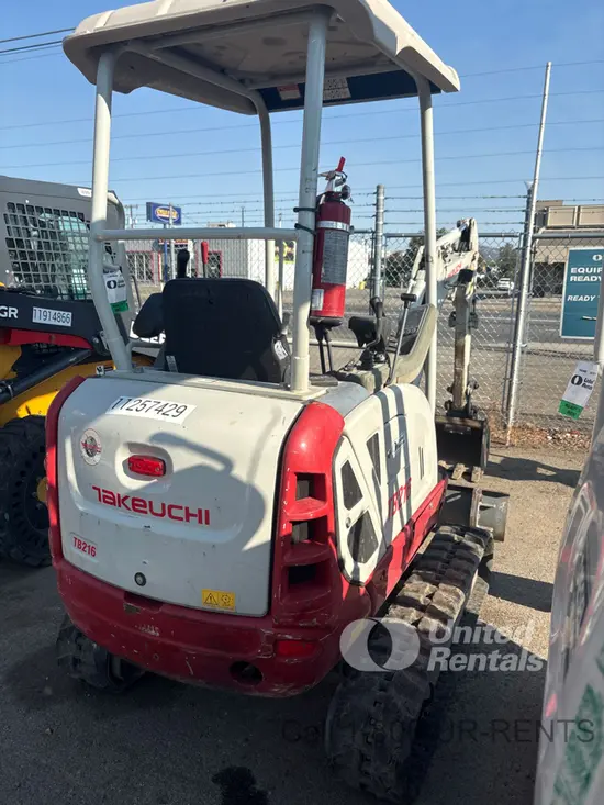 2021 Takeuchi TB216 Mini Excavator