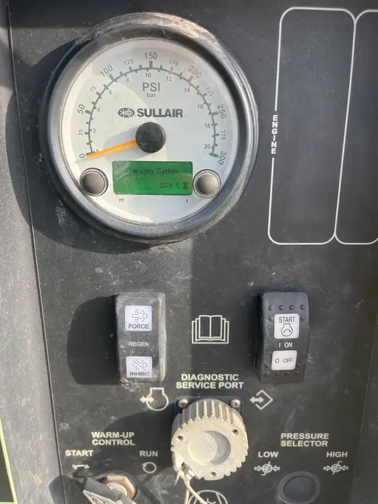 2019 Sullair 185DPQ-KU-T3 Air Compressor
