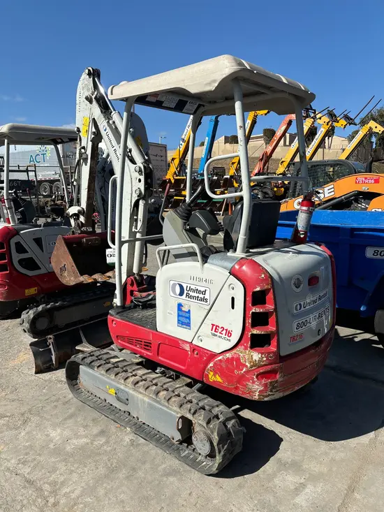 2021 Takeuchi TB216 Mini Excavator