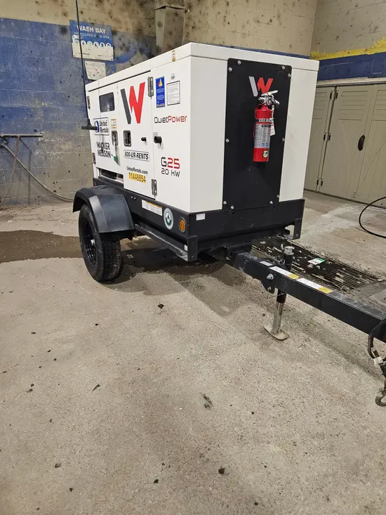 2022 Wacker Neuson G25 T4F Diesel Generator
