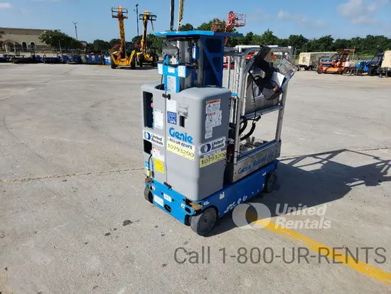 2018 Genie GR-12 Self-Propelled One-Person Lift