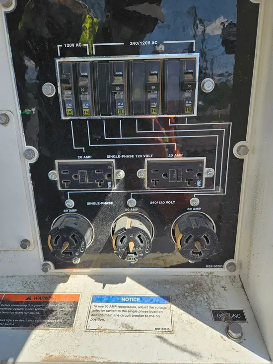 2021 Multiquip DCA70SSIU4F Diesel Generator