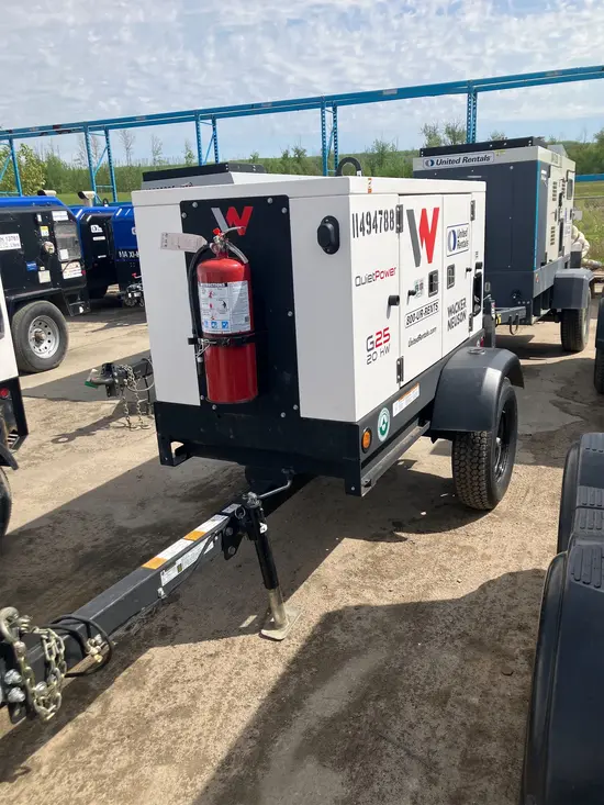 2022 Wacker Neuson G25 T4F Diesel Generator