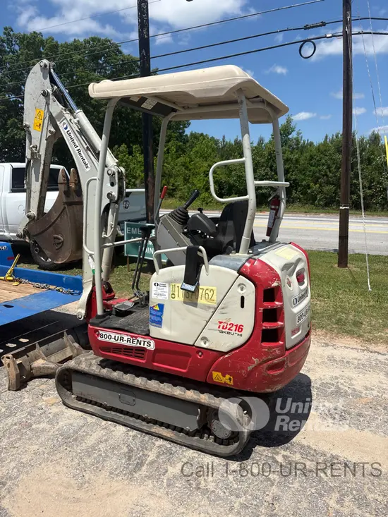 2022 Takeuchi TB216 Mini Excavator