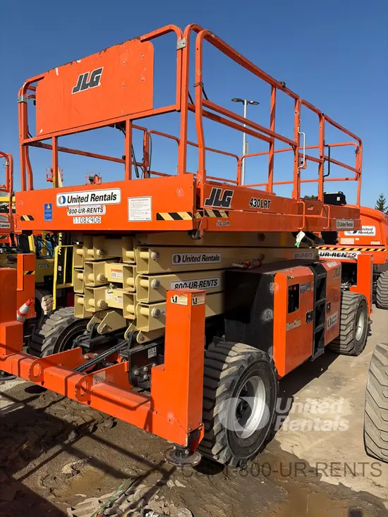 2020 JLG 430LRT Rough Terrain Scissor Lift