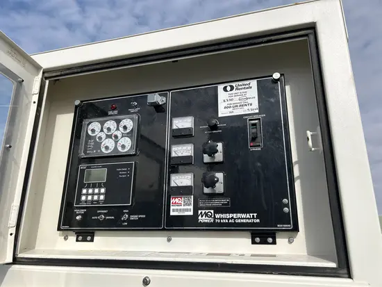 2021 Multiquip DCA70SSIU4F Diesel Generator