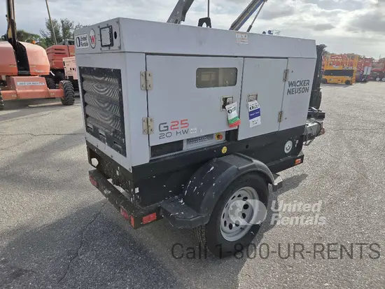 2021 Wacker Neuson G25 T4F Diesel Generator