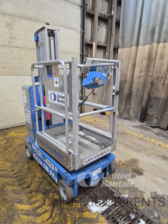 2018 Genie GR-20 Self-Propelled One-Person Lift