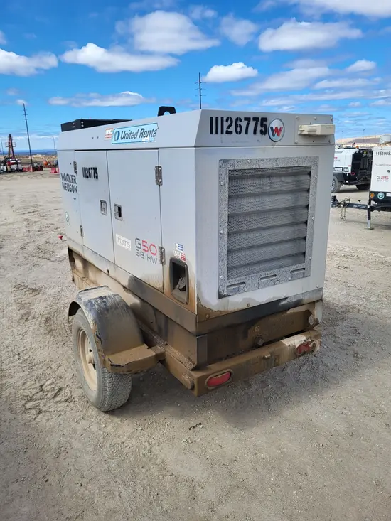 2020 Wacker Neuson G50 T4F Diesel Generator