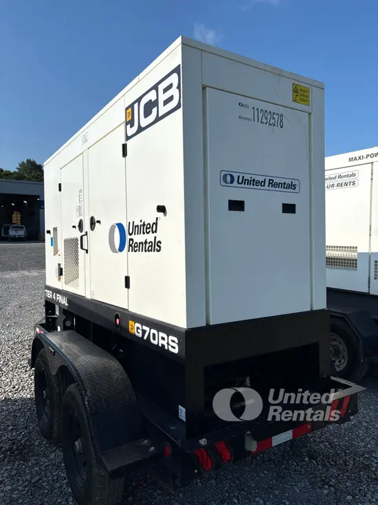 2021 JCB G70RS T4F Diesel Generator
