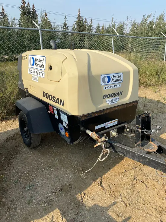 2019 Doosan C185WDO-T4F Air Compressor