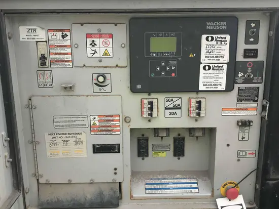 2017 Wacker Neuson G25 T4F Diesel Generator