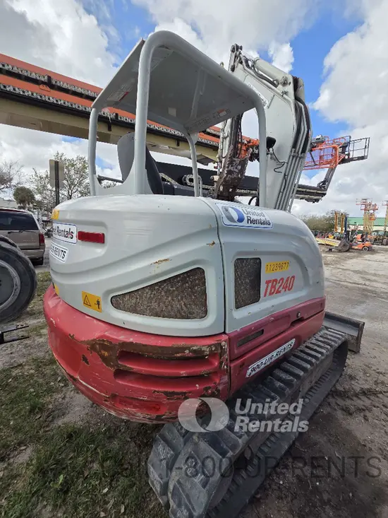 2021 Takeuchi TB240 Mini Excavator