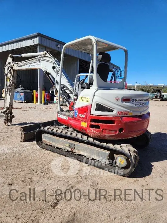 2021 Takeuchi TB260 Mini Excavator