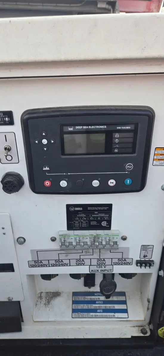 2022 Wacker Neuson G50 T4F Diesel Generator
