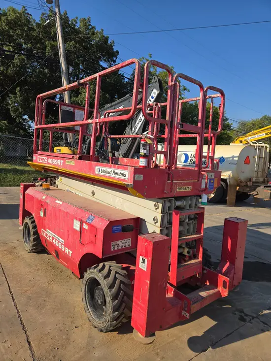 2019 MEC 4069RT Rough Terrain Scissor Lift