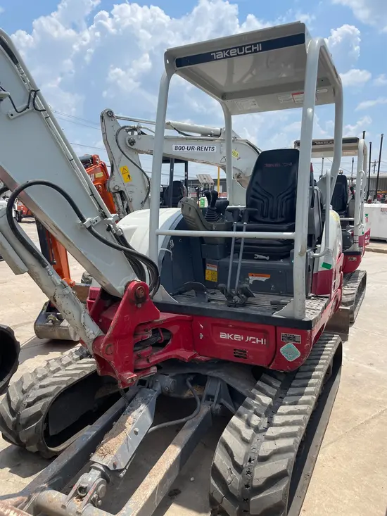 2021 Takeuchi TB240 Mini Excavator