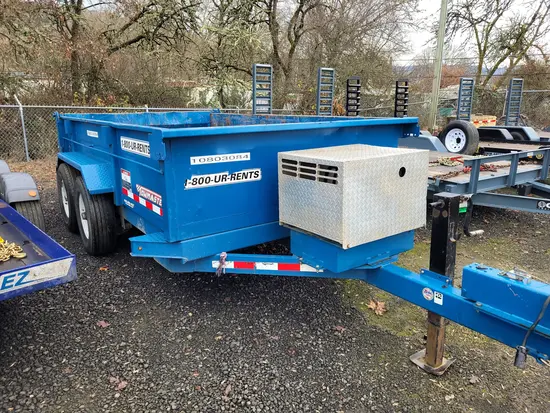 2018 Towmaster T-12HD 12FT GAS Dump Trailer