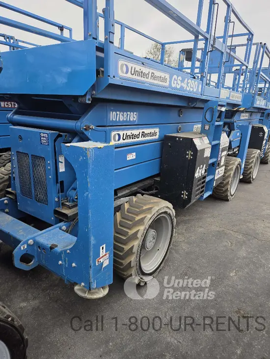 2018 Genie GS-4390 RT Rough Terrain Scissor Lift