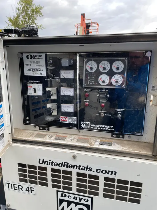 2022 Multiquip DCA25SSIU4F Diesel Generator