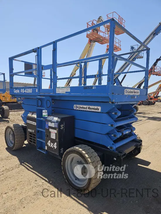 2020 Genie GS-4390 RT Rough Terrain Scissor Lift