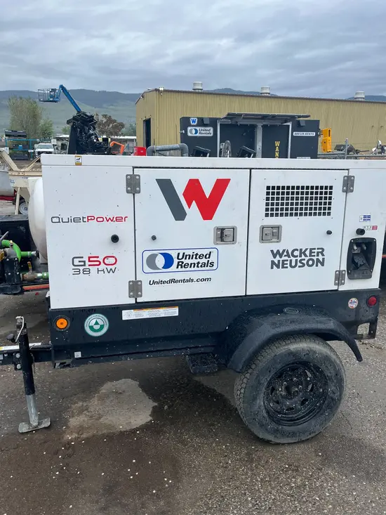 2021 Wacker Neuson G50 T4F Diesel Generator