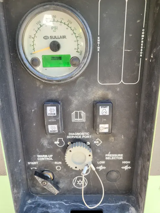 2018 Sullair 185DPQ-KU-T3 Air Compressor
