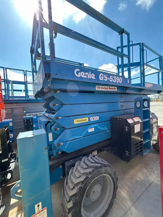 2017 Genie GS-5390 RT Rough Terrain Scissor Lift