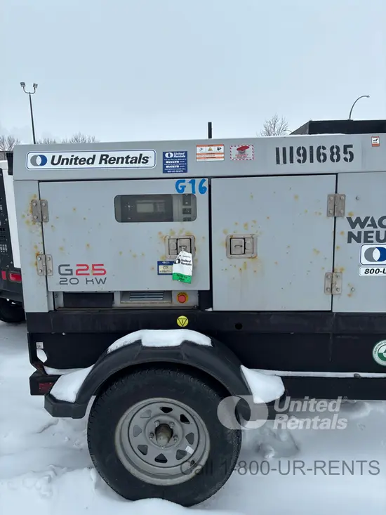 2021 Wacker Neuson G25 T4F Diesel Generator