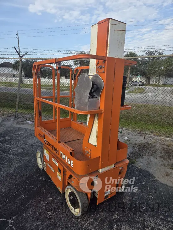 2021 Snorkel TM16E Self-Propelled One-Person Lift