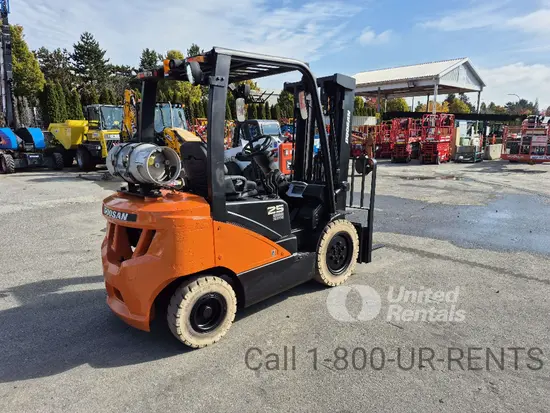 2019 Doosan G25P-7DF Warehouse Forklift
