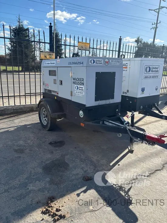 2021 Wacker Neuson G25 T4F Diesel Generator