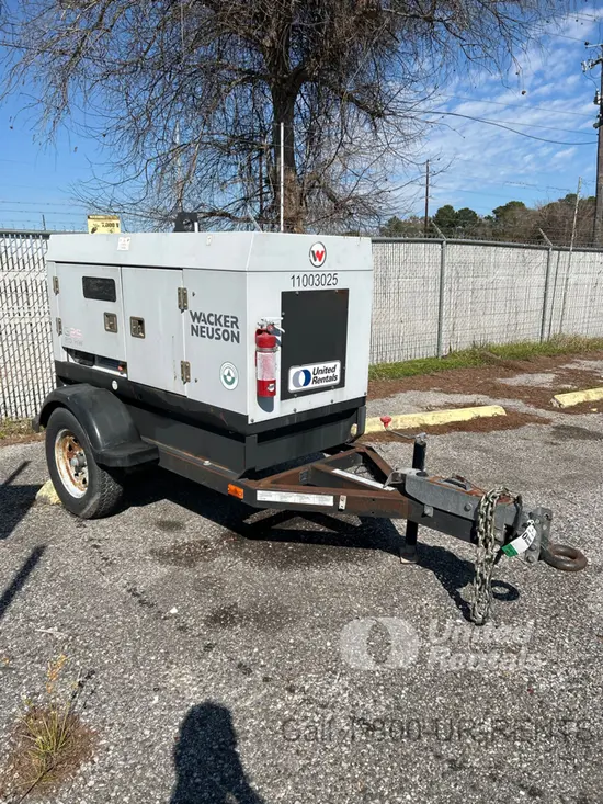 2019 Wacker Neuson G25 T4F Diesel Generator