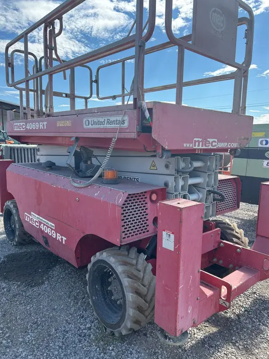 2019 MEC 4069RT Rough Terrain Scissor Lift