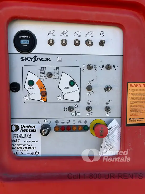 2017 Skyjack SJ86T Boom Lift