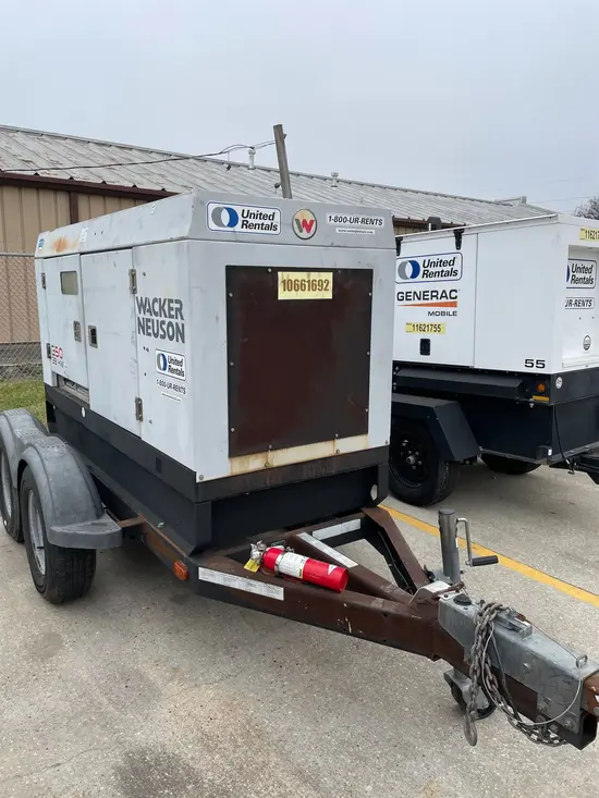 2017 Wacker Neuson G50 T4F Diesel Generator