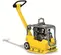 Yellow Wacker-Neuson reversible vibratory plate compactor
