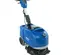 Blue and black NILFISK Walk-Behind Power Scrubber, 12 in., Battery Powered