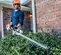 Orange, black, white and silver STIHL Double-sided Hedge Trimmer, 24 in., Gas Powered