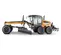 Orange and gray CASE 195-205 HP Motor Grader, 14 ft. Blade