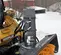 Gray and yellow PALADIN Snow Blower Attachment for Skid Steer
