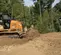 Orange and black Case bulldozer with low ground pressure